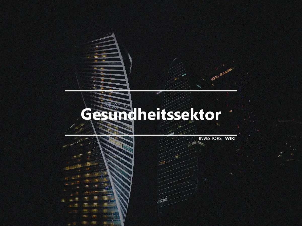 Gesundheitssektor