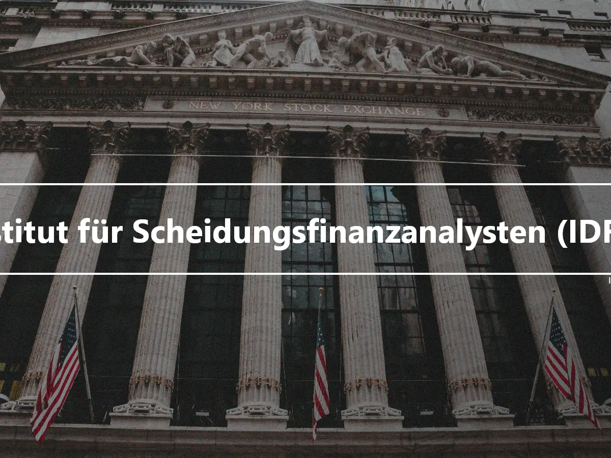 Institut für Scheidungsfinanzanalysten (IDFA)