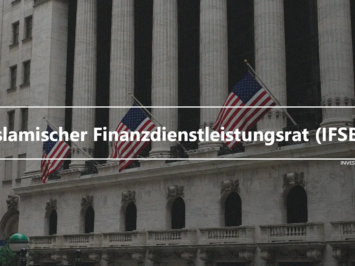 Islamischer Finanzdienstleistungsrat (IFSB)