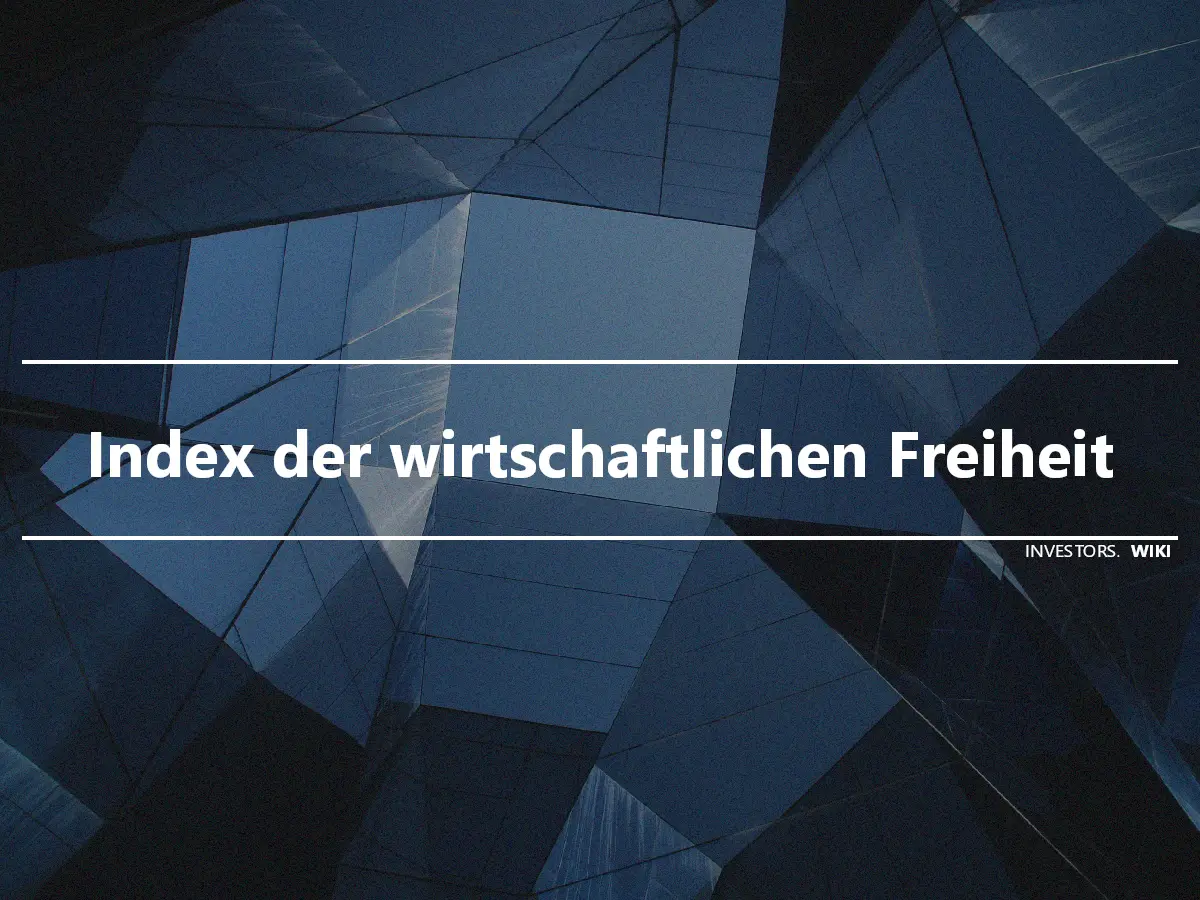 Index der wirtschaftlichen Freiheit