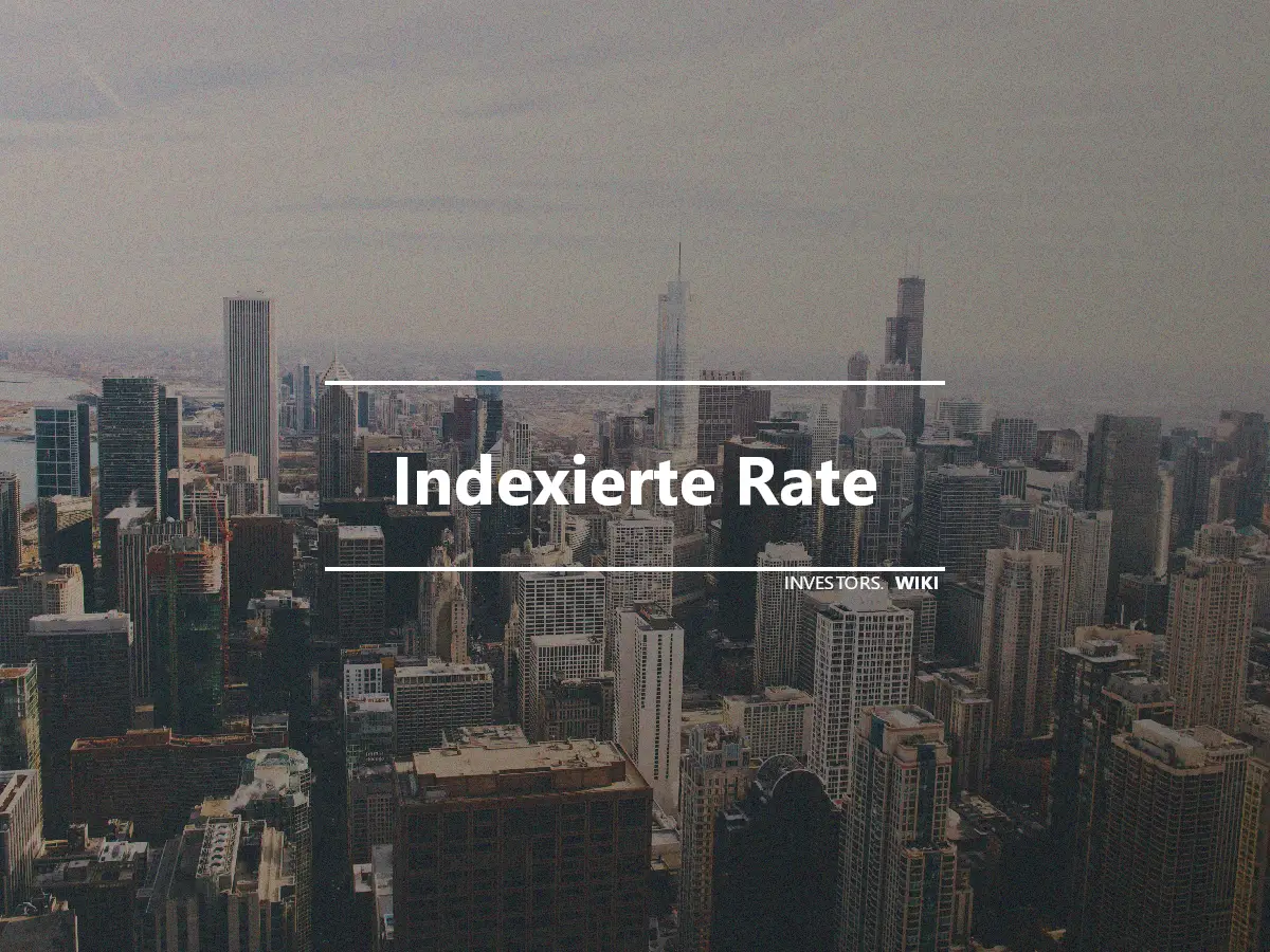 Indexierte Rate