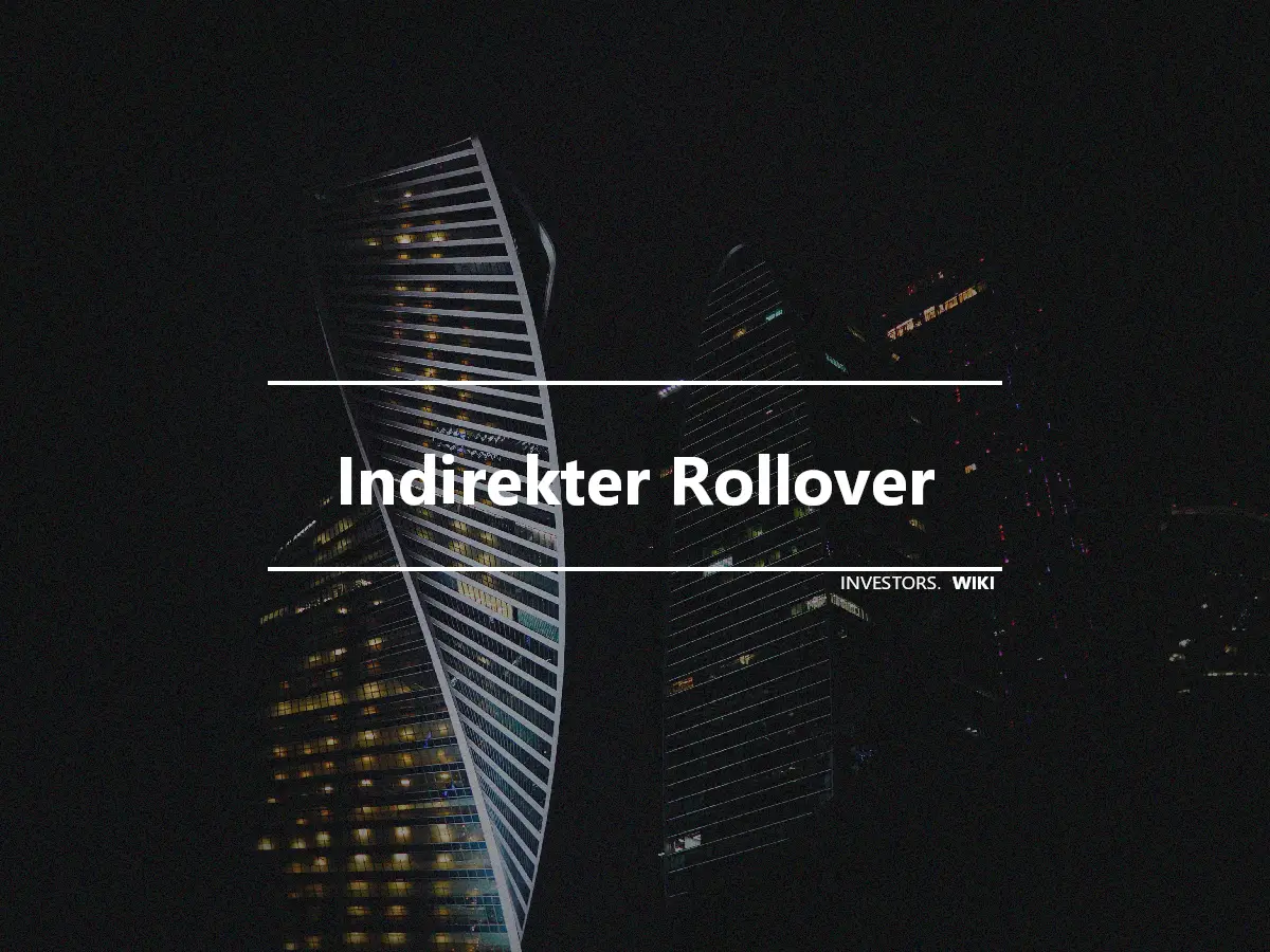 Indirekter Rollover