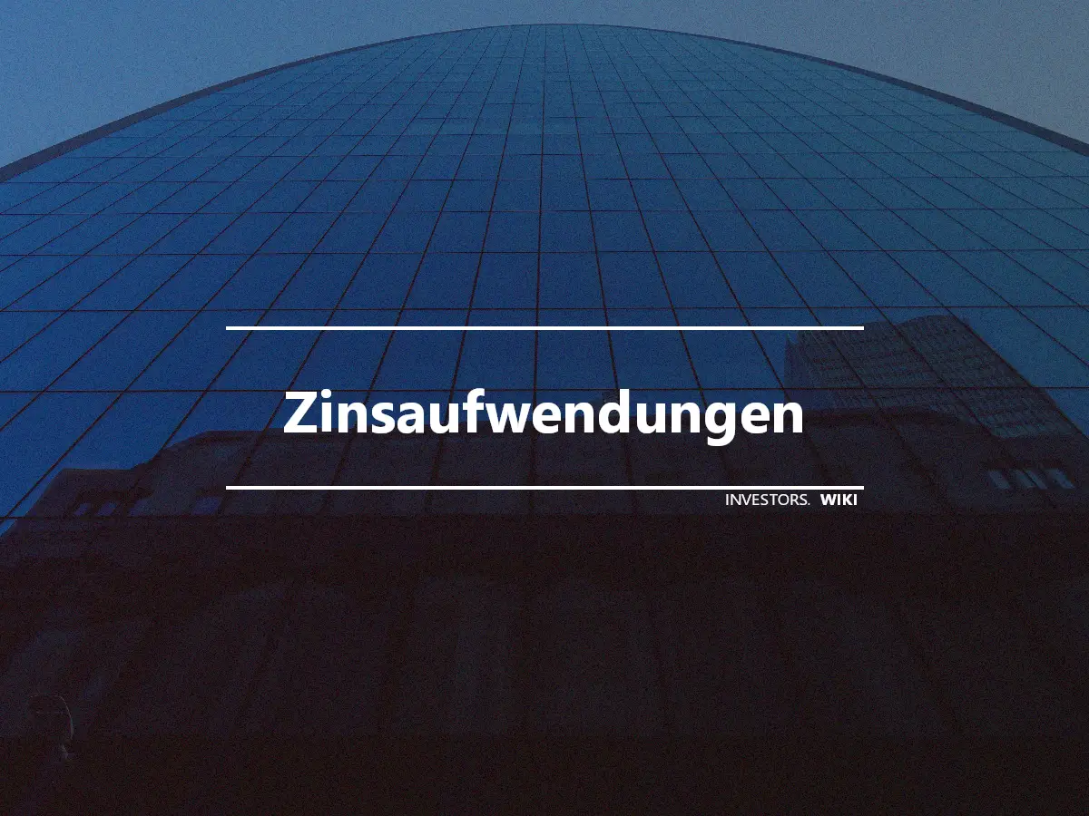 Zinsaufwendungen