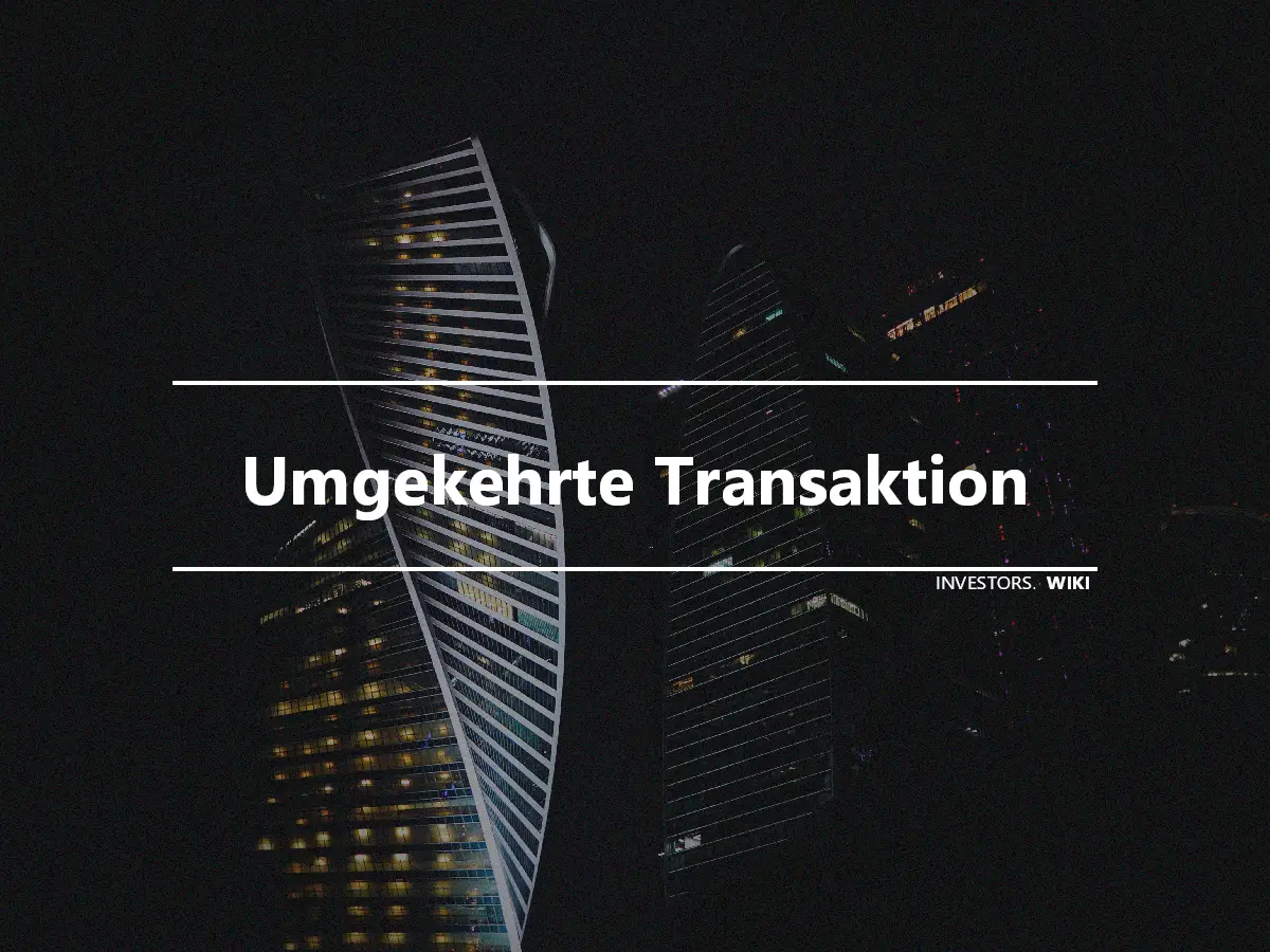 Umgekehrte Transaktion