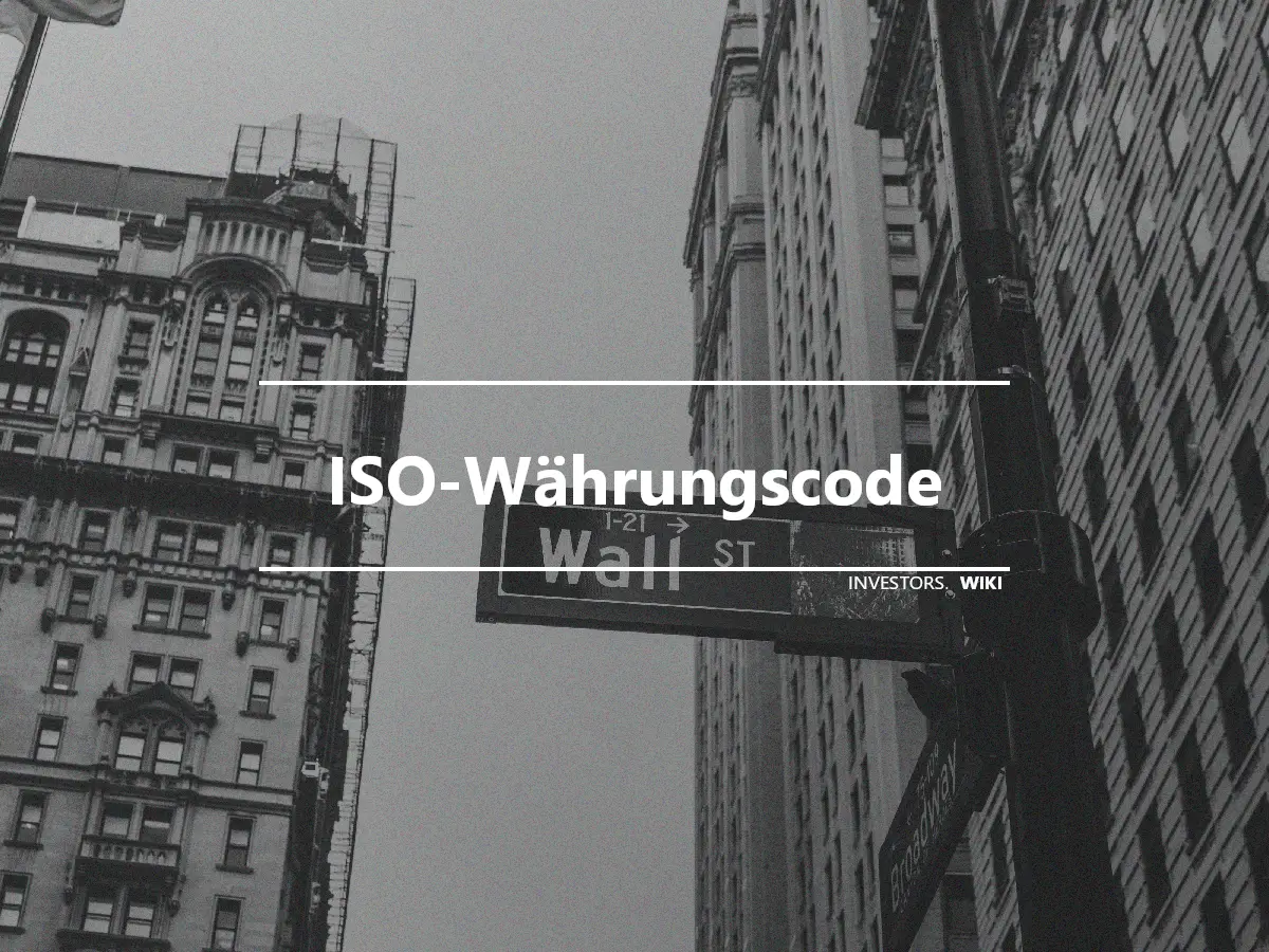 ISO-Währungscode