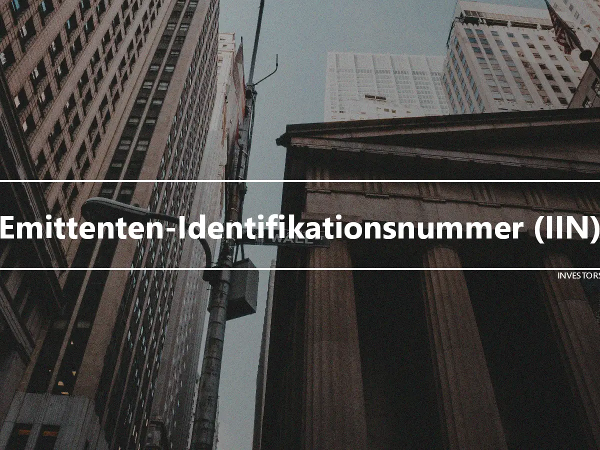 Emittenten-Identifikationsnummer (IIN)