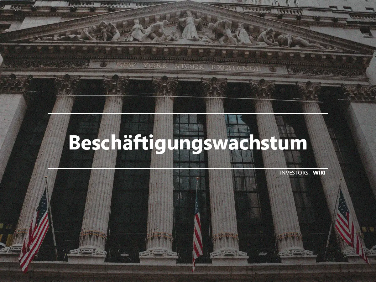 Beschäftigungswachstum