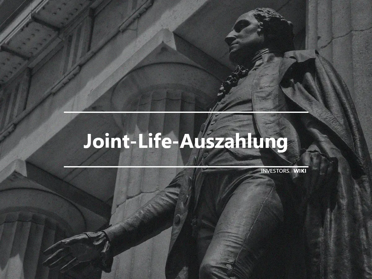 Joint-Life-Auszahlung