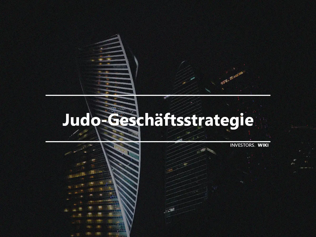 Judo-Geschäftsstrategie