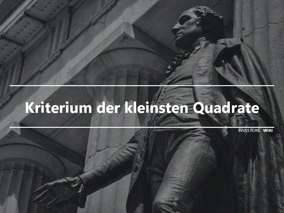 Kriterium der kleinsten Quadrate