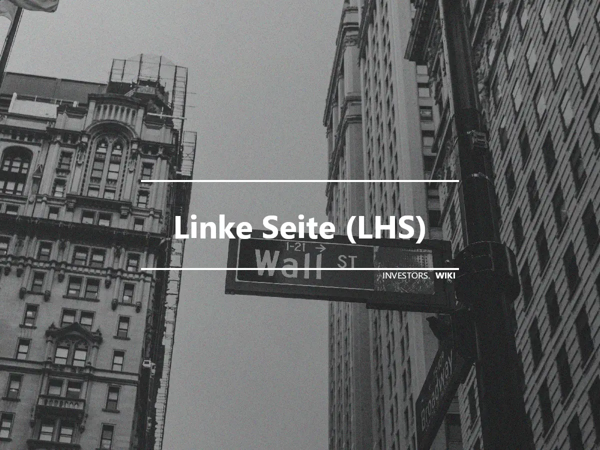 Linke Seite (LHS)