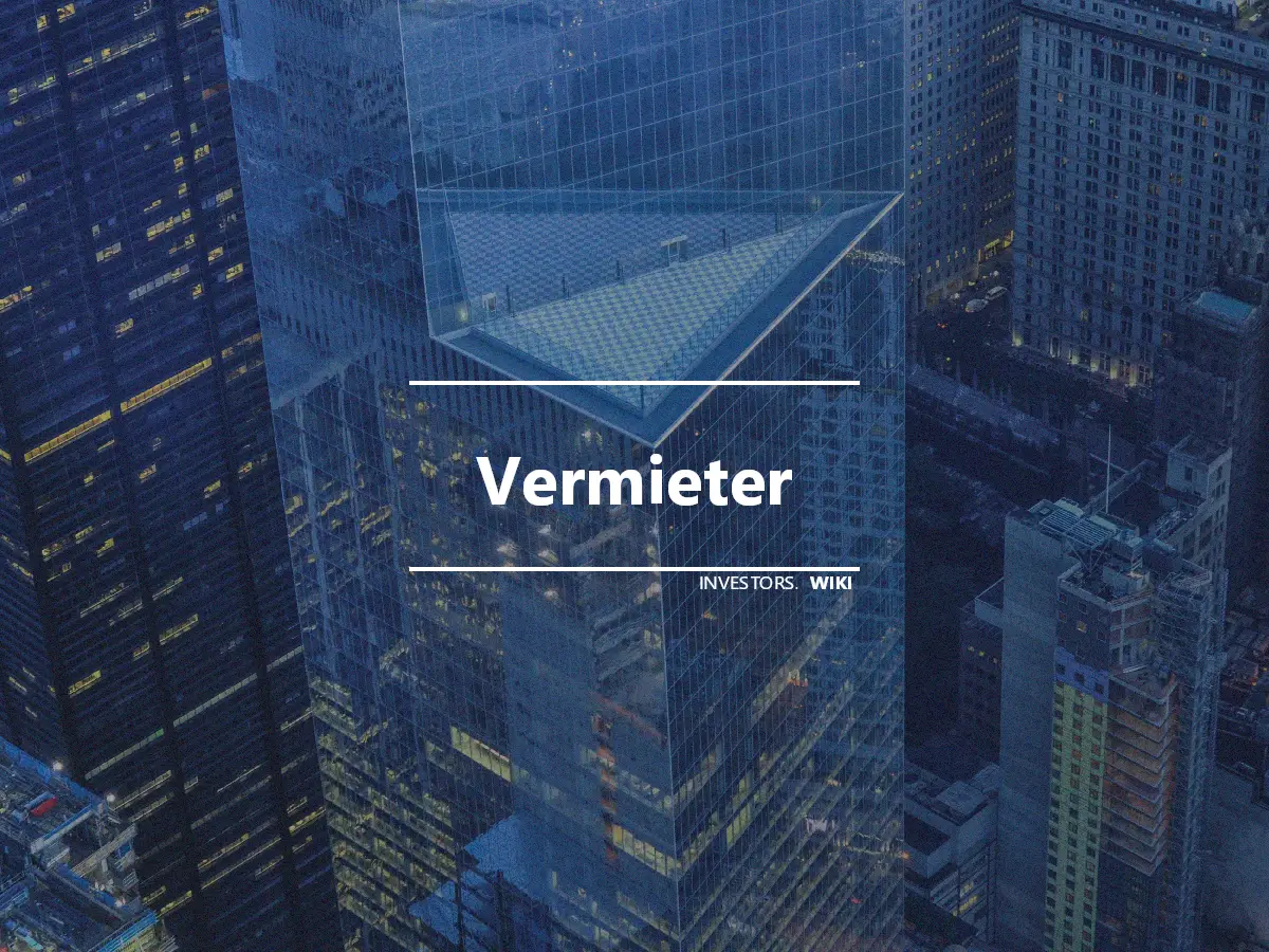 Vermieter