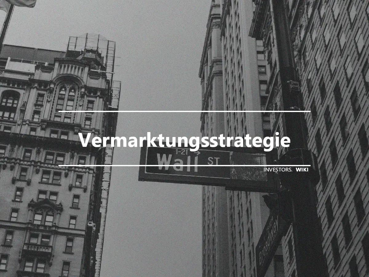 Vermarktungsstrategie