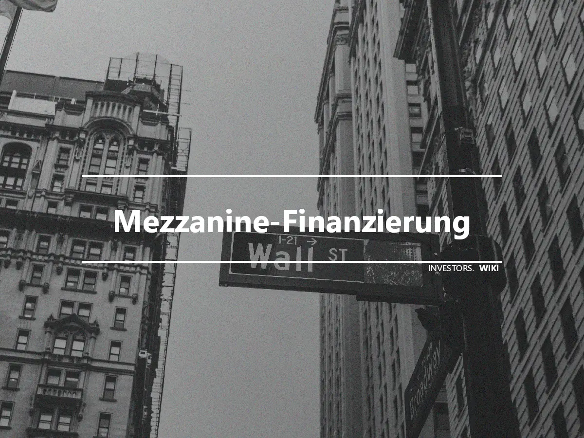Mezzanine-Finanzierung