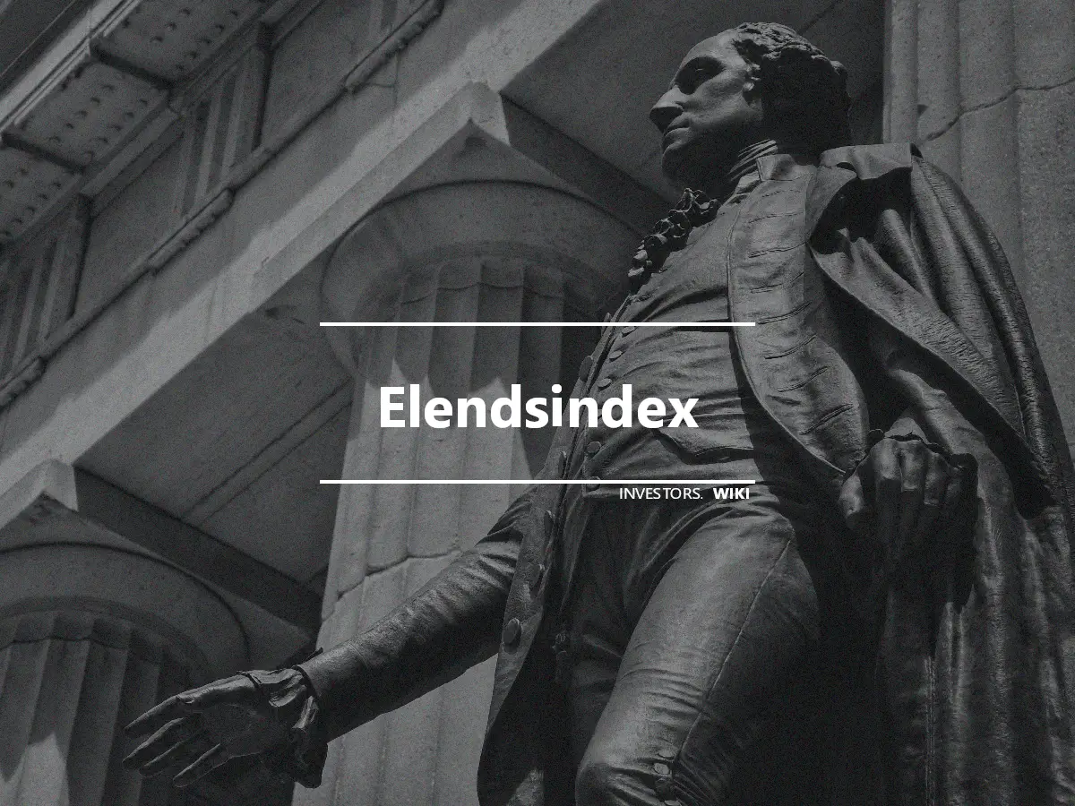 Elendsindex