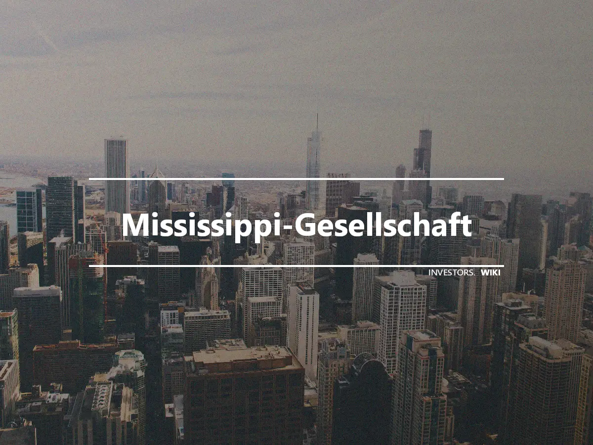 Mississippi-Gesellschaft