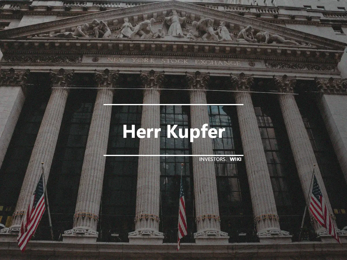 Herr Kupfer