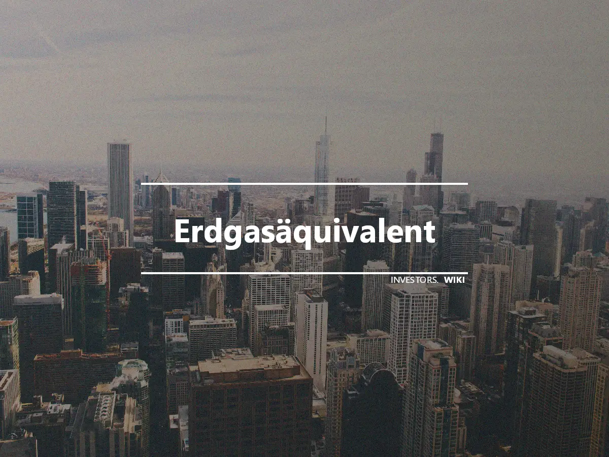 Erdgasäquivalent