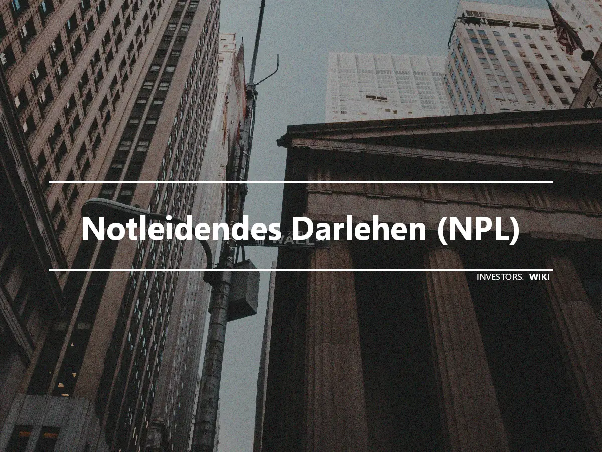 Notleidendes Darlehen (NPL)