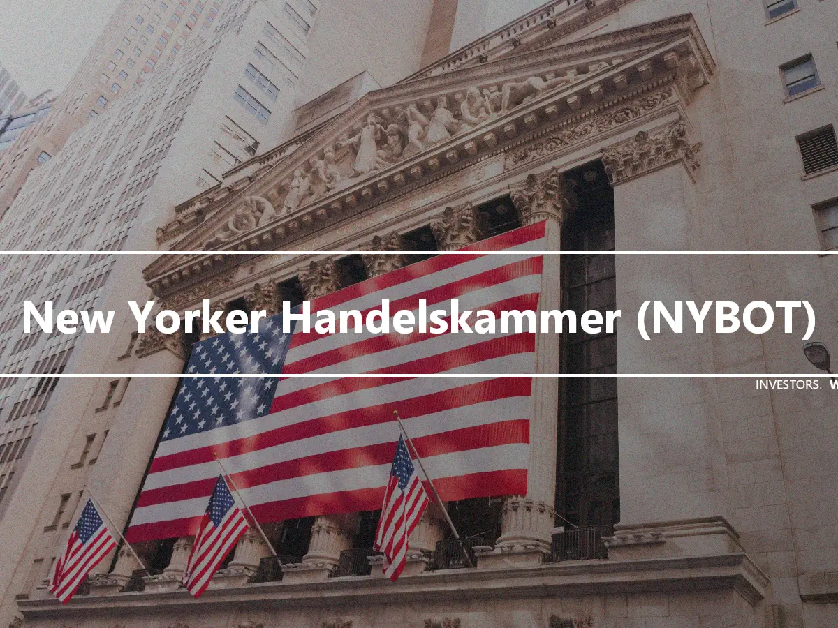 New Yorker Handelskammer (NYBOT)