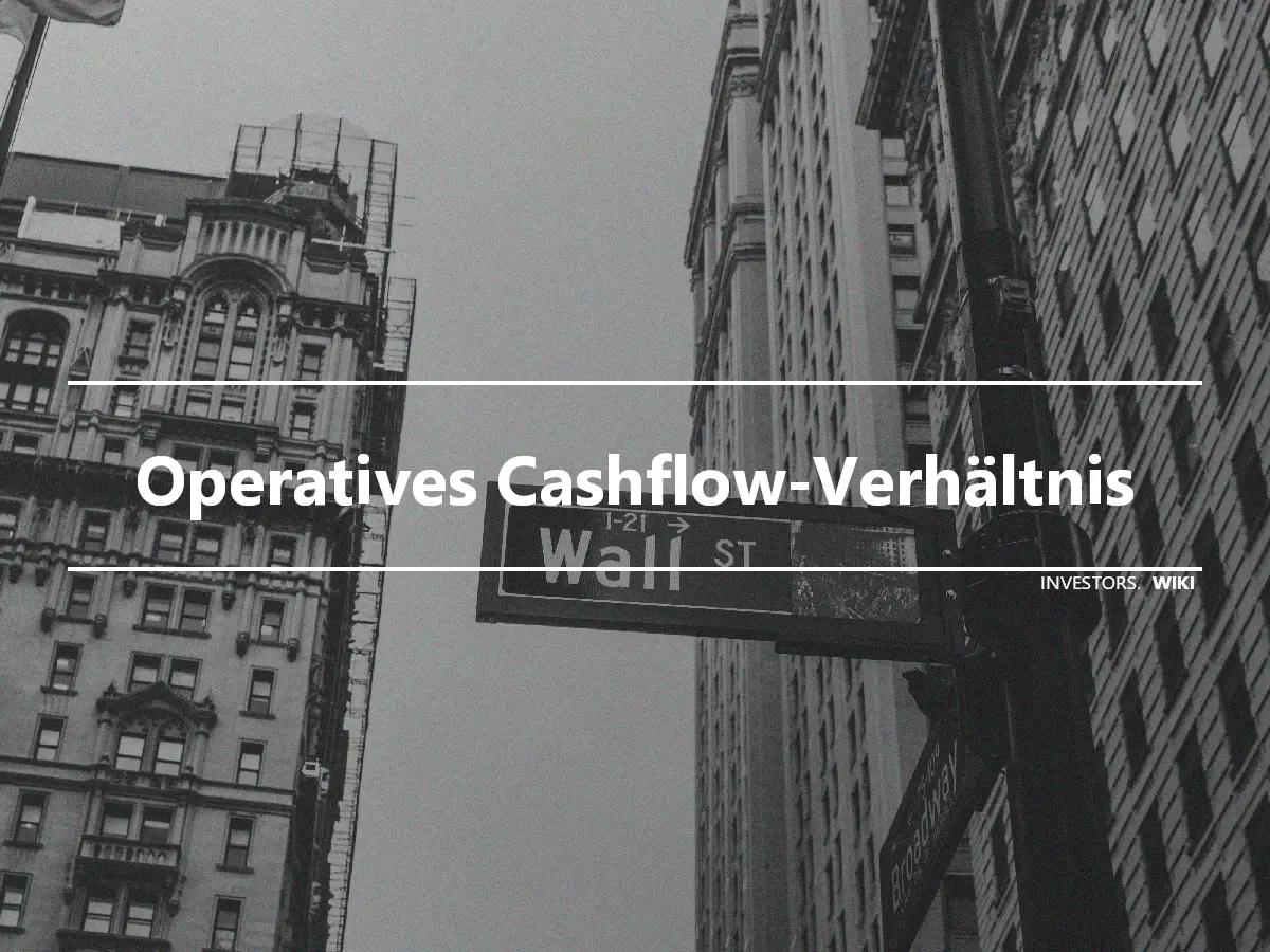 Operatives Cashflow-Verhältnis