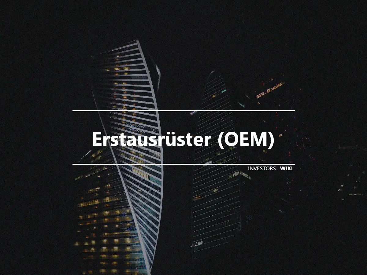 Erstausrüster (OEM)