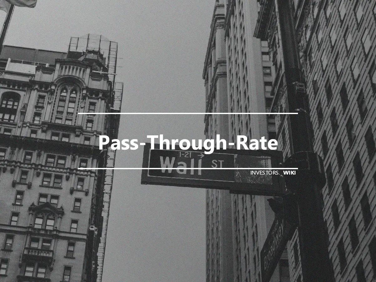 Pass-Through-Rate