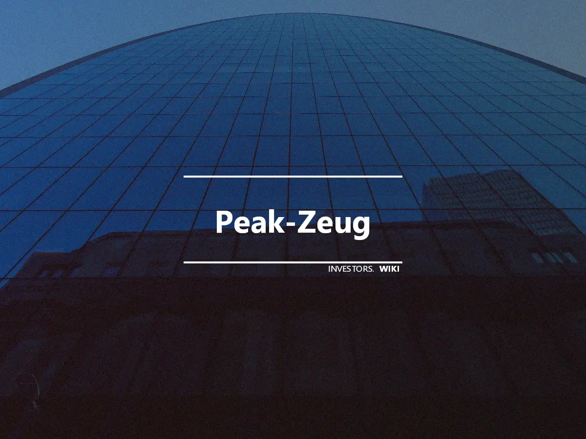 Peak-Zeug
