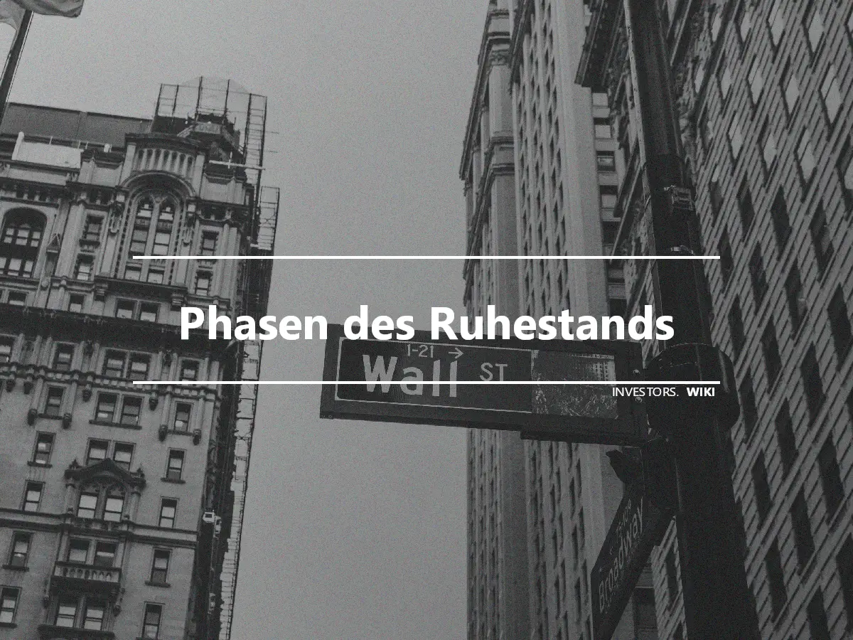 Phasen des Ruhestands