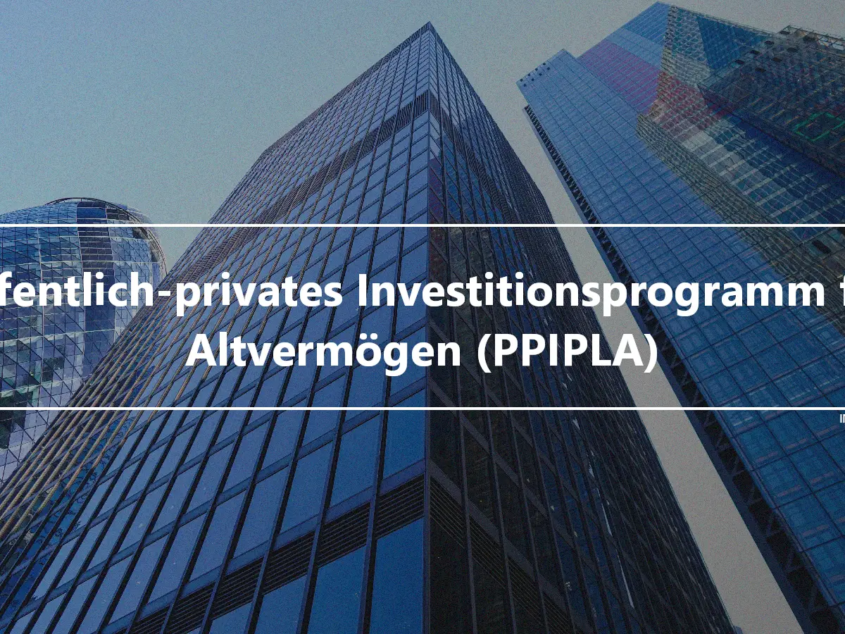 Öffentlich-privates Investitionsprogramm für Altvermögen (PPIPLA)
