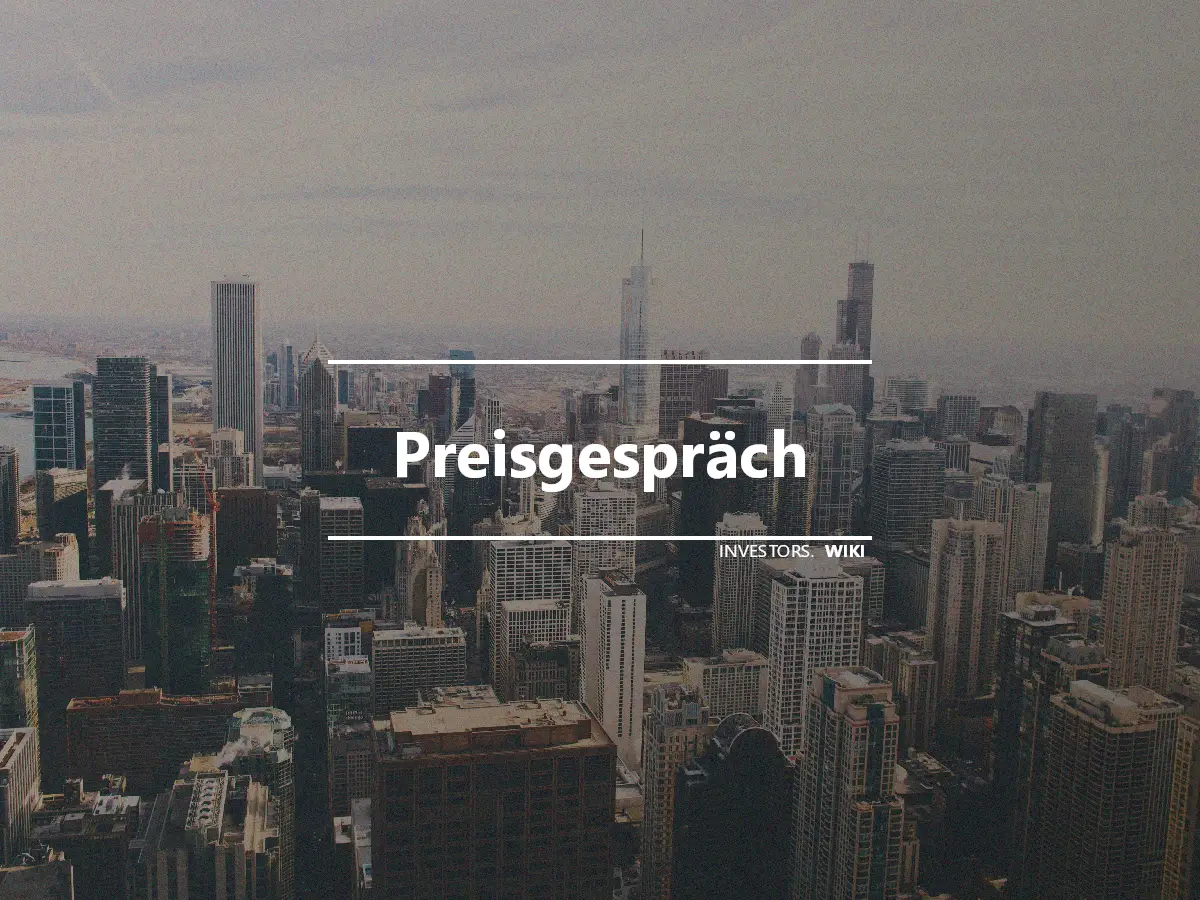 Preisgespräch