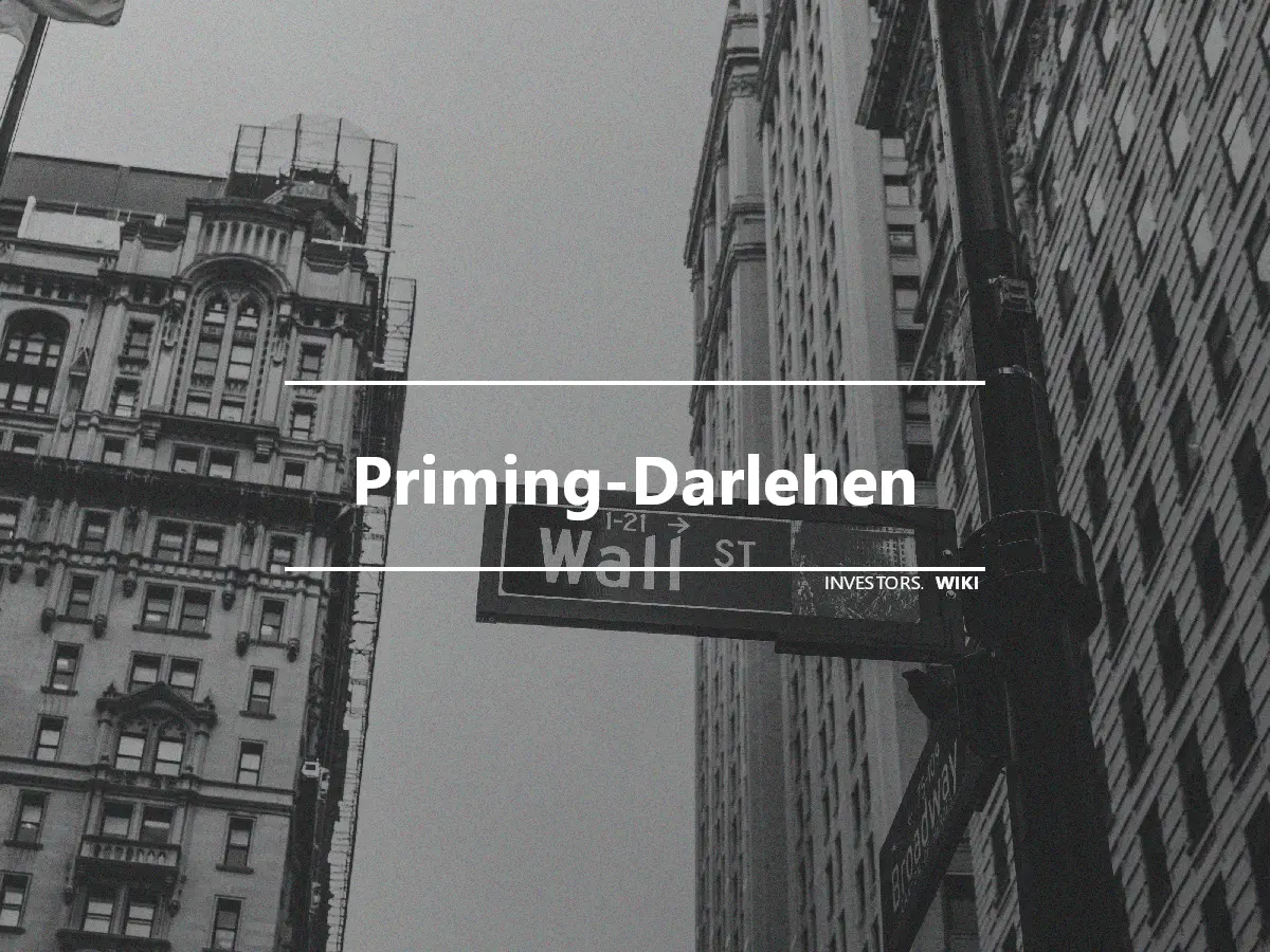 Priming-Darlehen