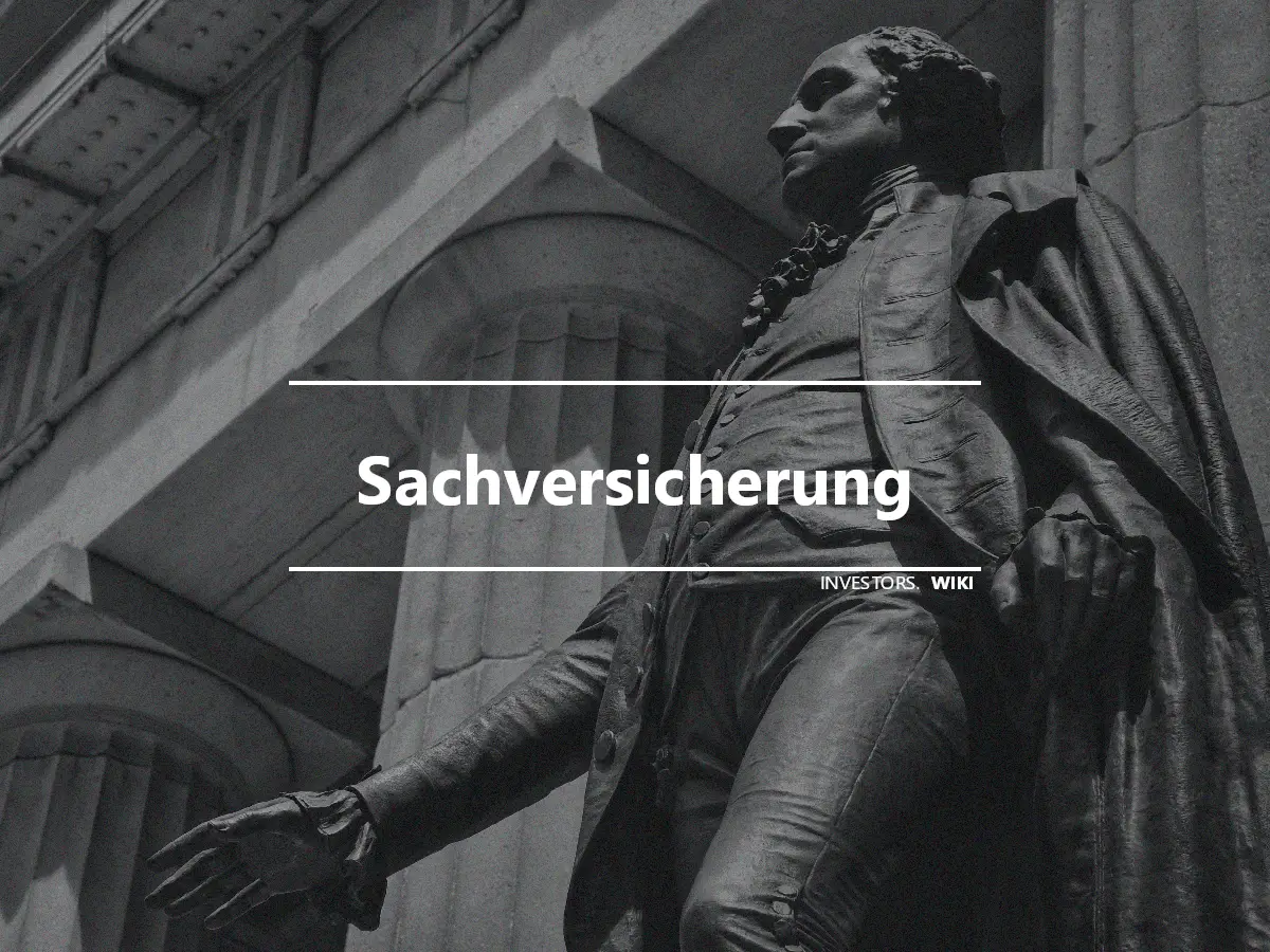 Sachversicherung