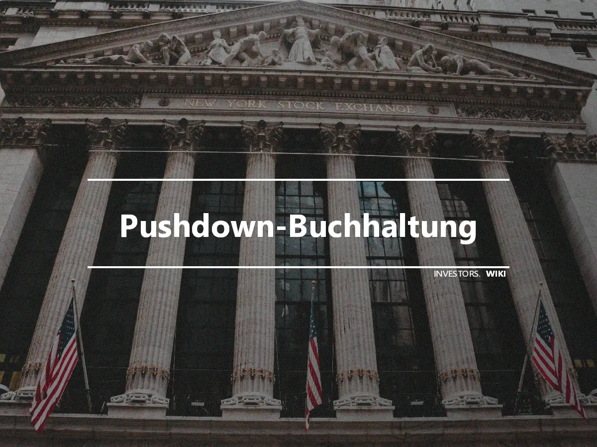 Pushdown-Buchhaltung