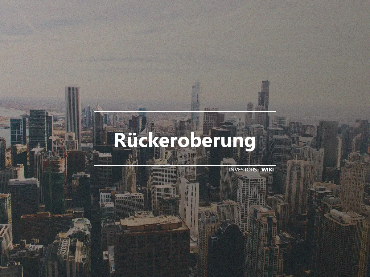 Rückeroberung