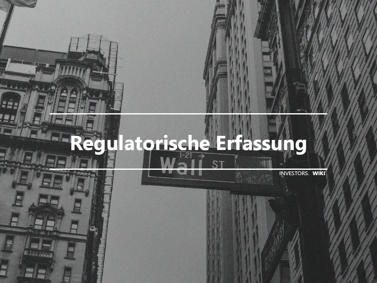 Regulatorische Erfassung