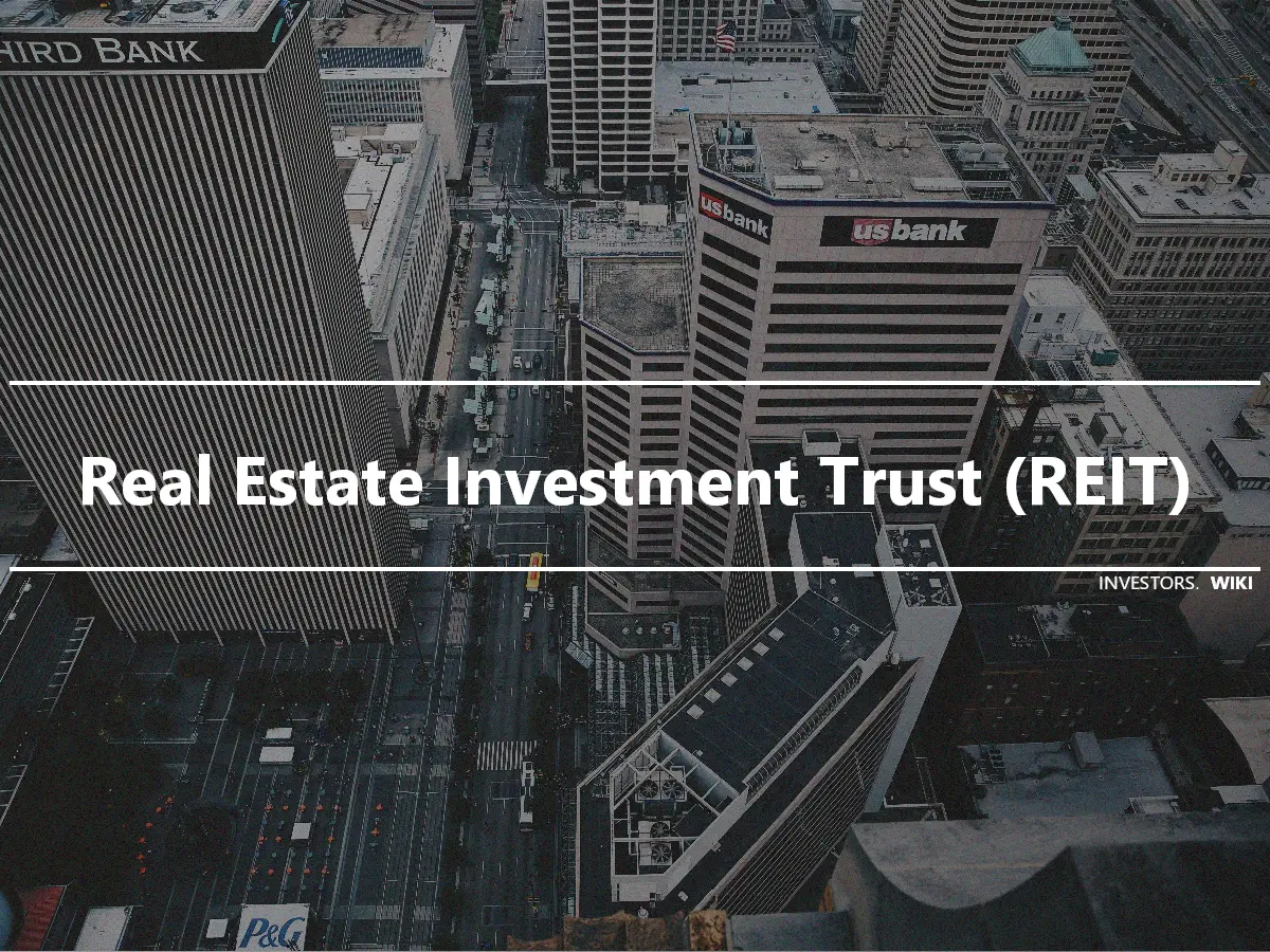 Real Estate Investment Trust (REIT)