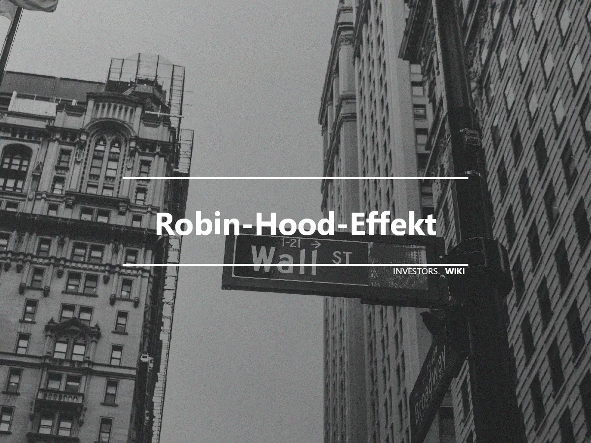 Robin-Hood-Effekt