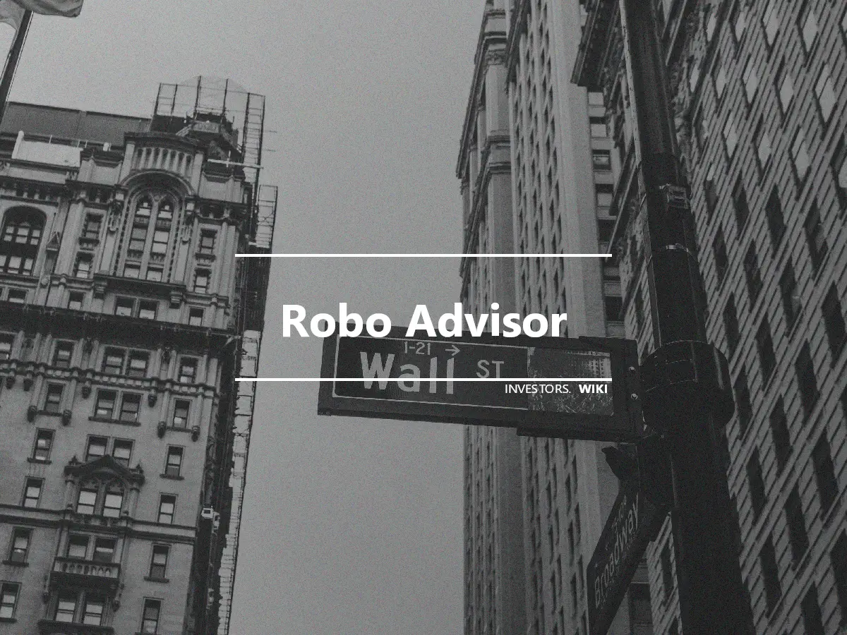 Robo Advisor