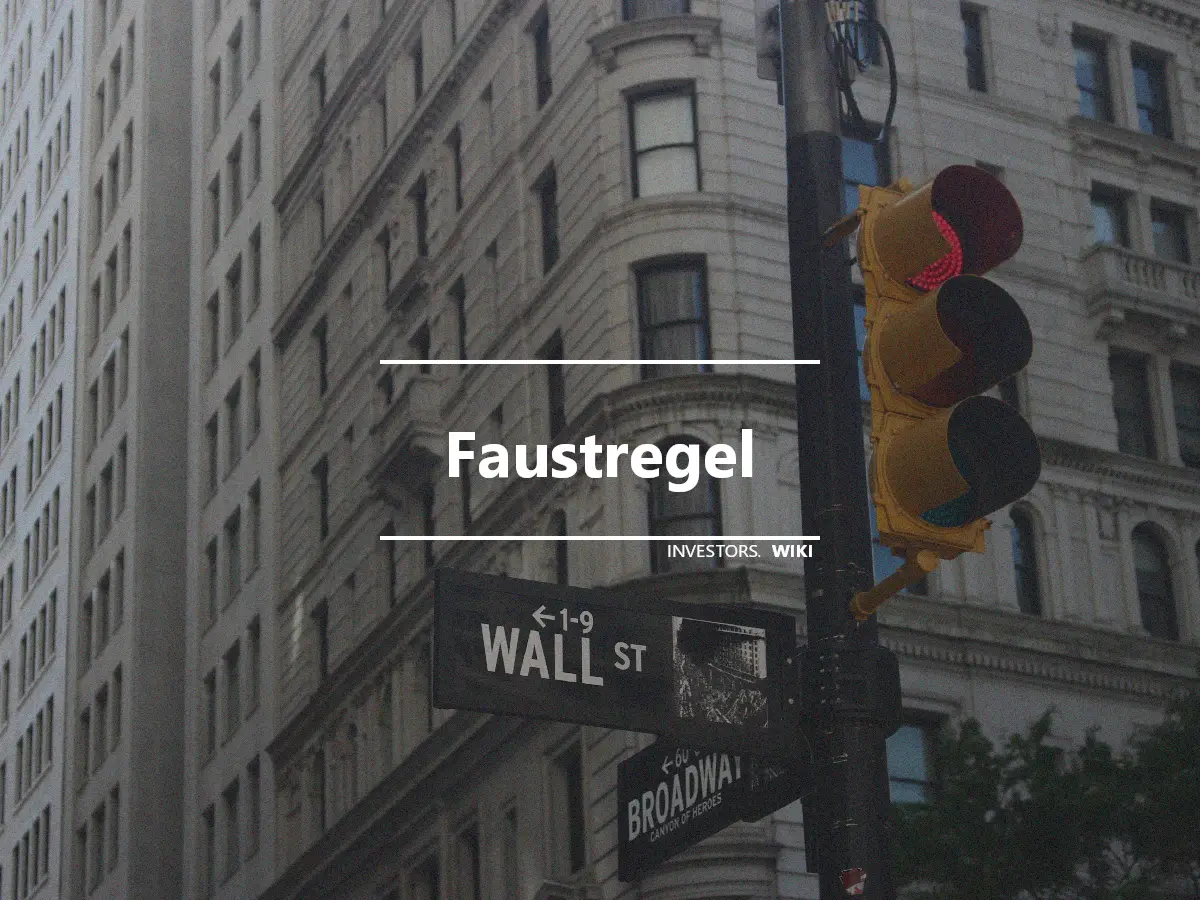 Faustregel