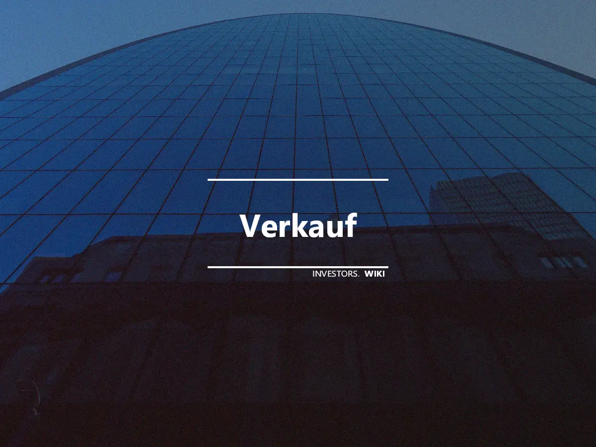 Verkauf