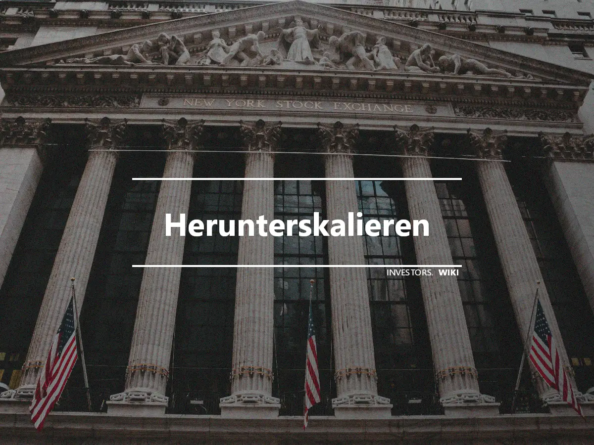 Herunterskalieren