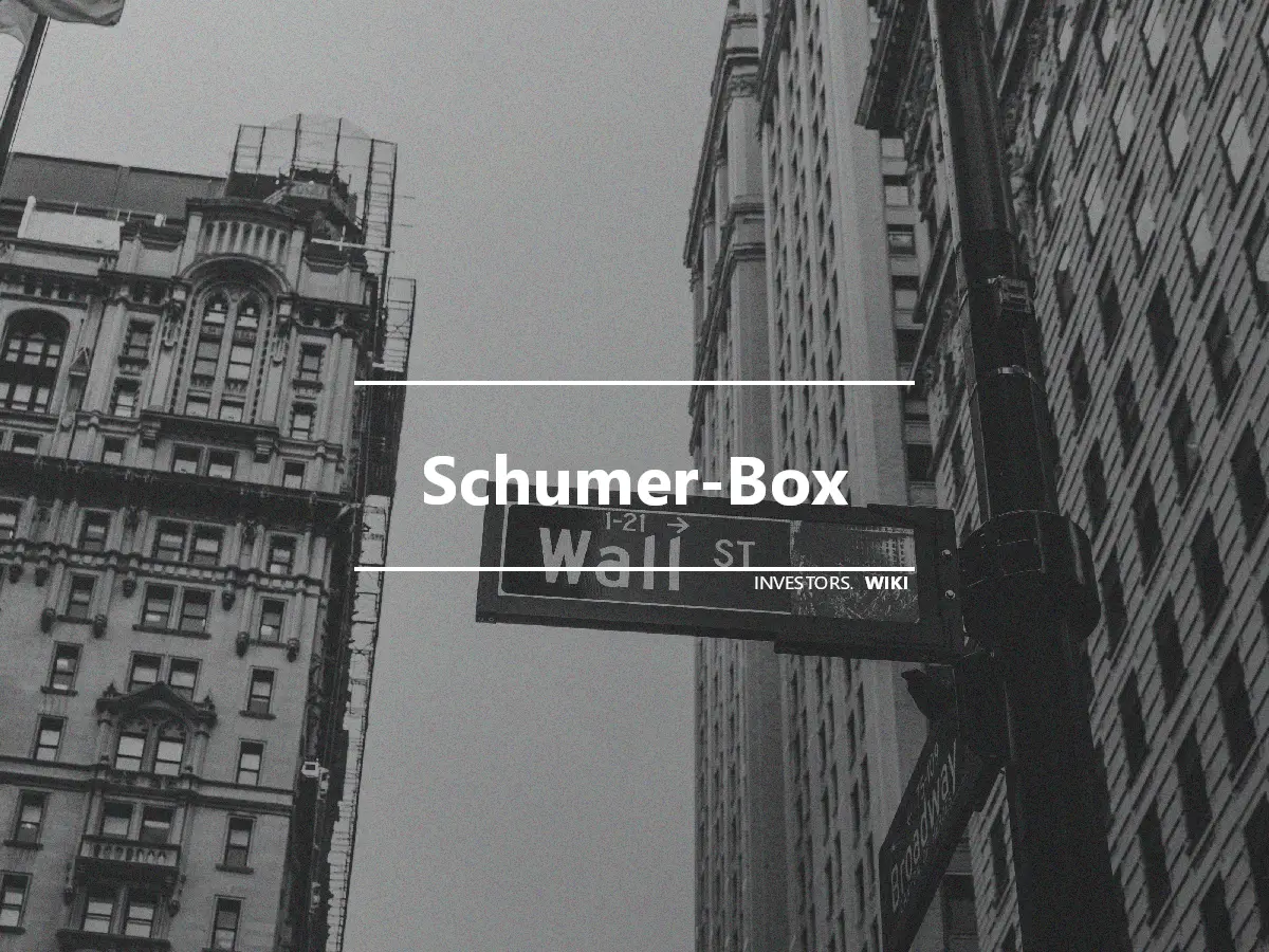 Schumer-Box