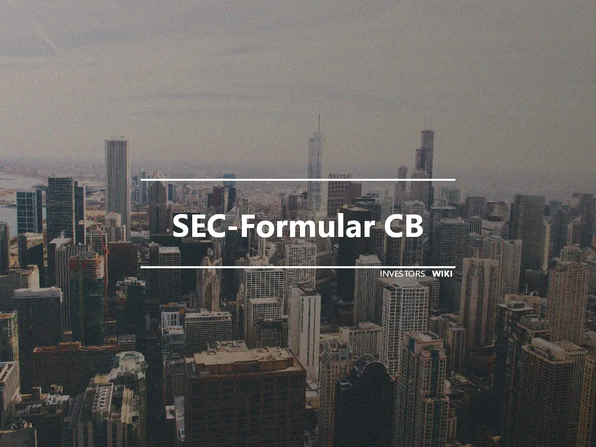 SEC-Formular CB