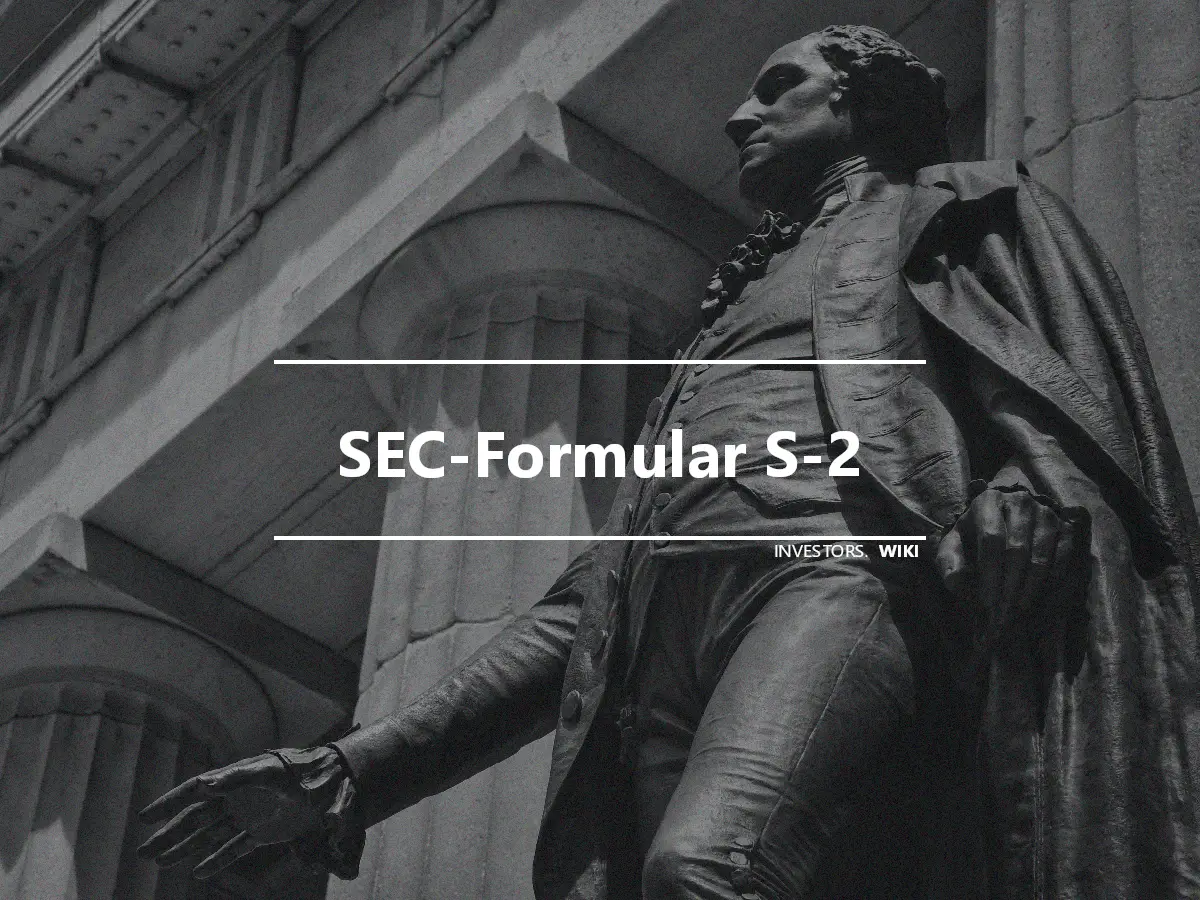 SEC-Formular S-2