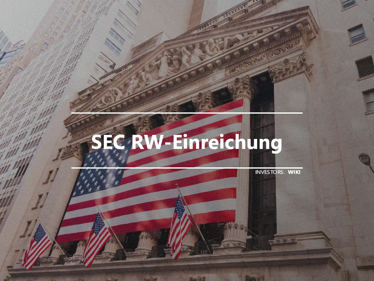 SEC RW-Einreichung