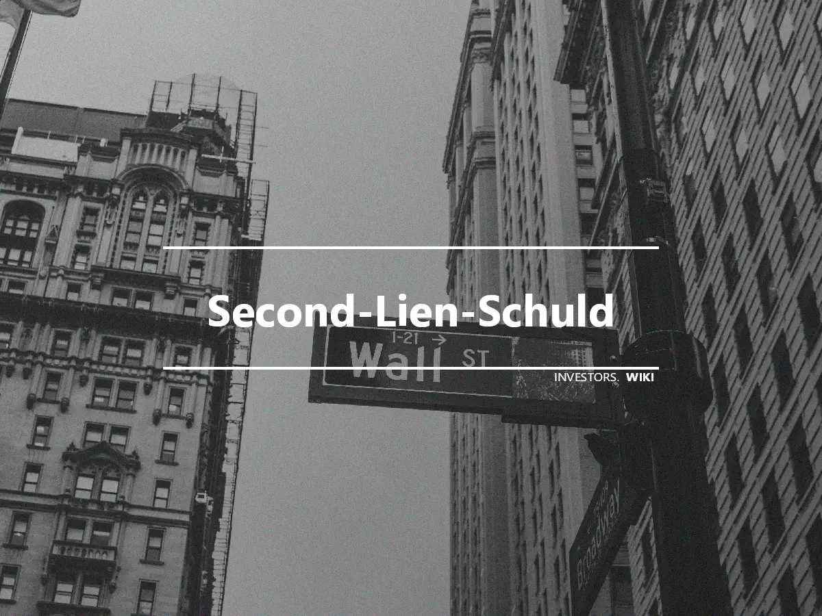 Second-Lien-Schuld