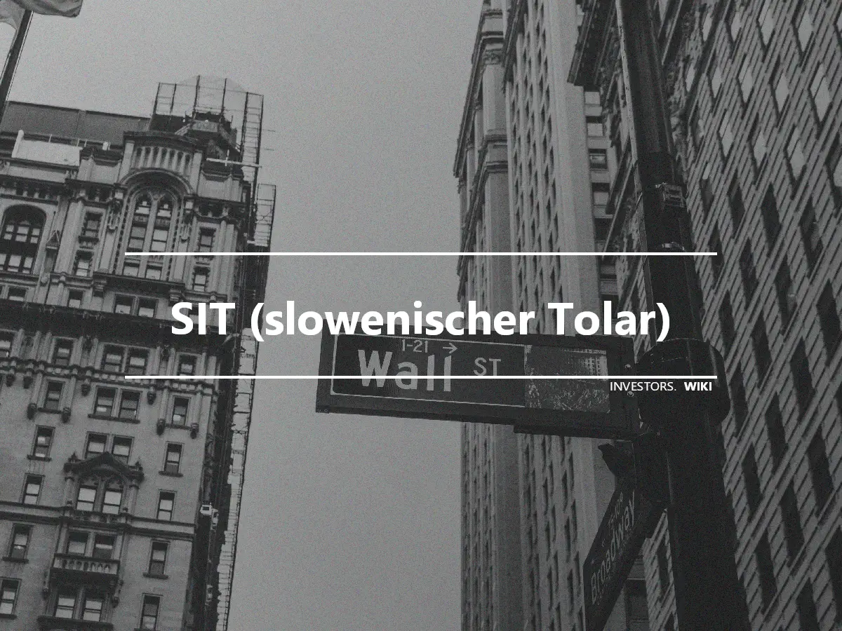 SIT (slowenischer Tolar)