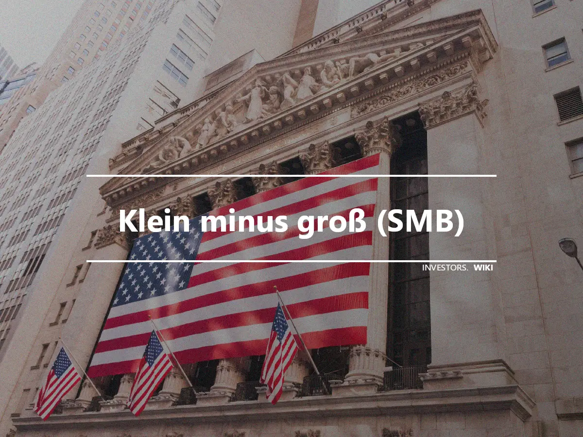 Klein minus groß (SMB)