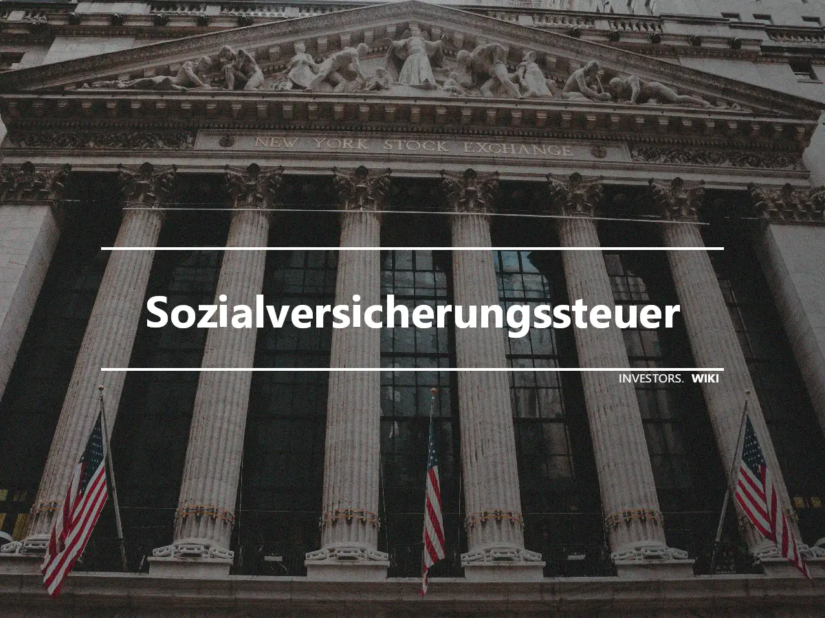 Sozialversicherungssteuer